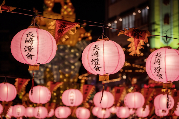 新地橋広場【長崎ランタンフェスティバル公式スタンプラリースポット】
